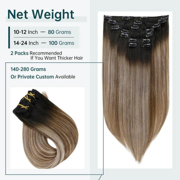 remy hair extensions clip in human hair